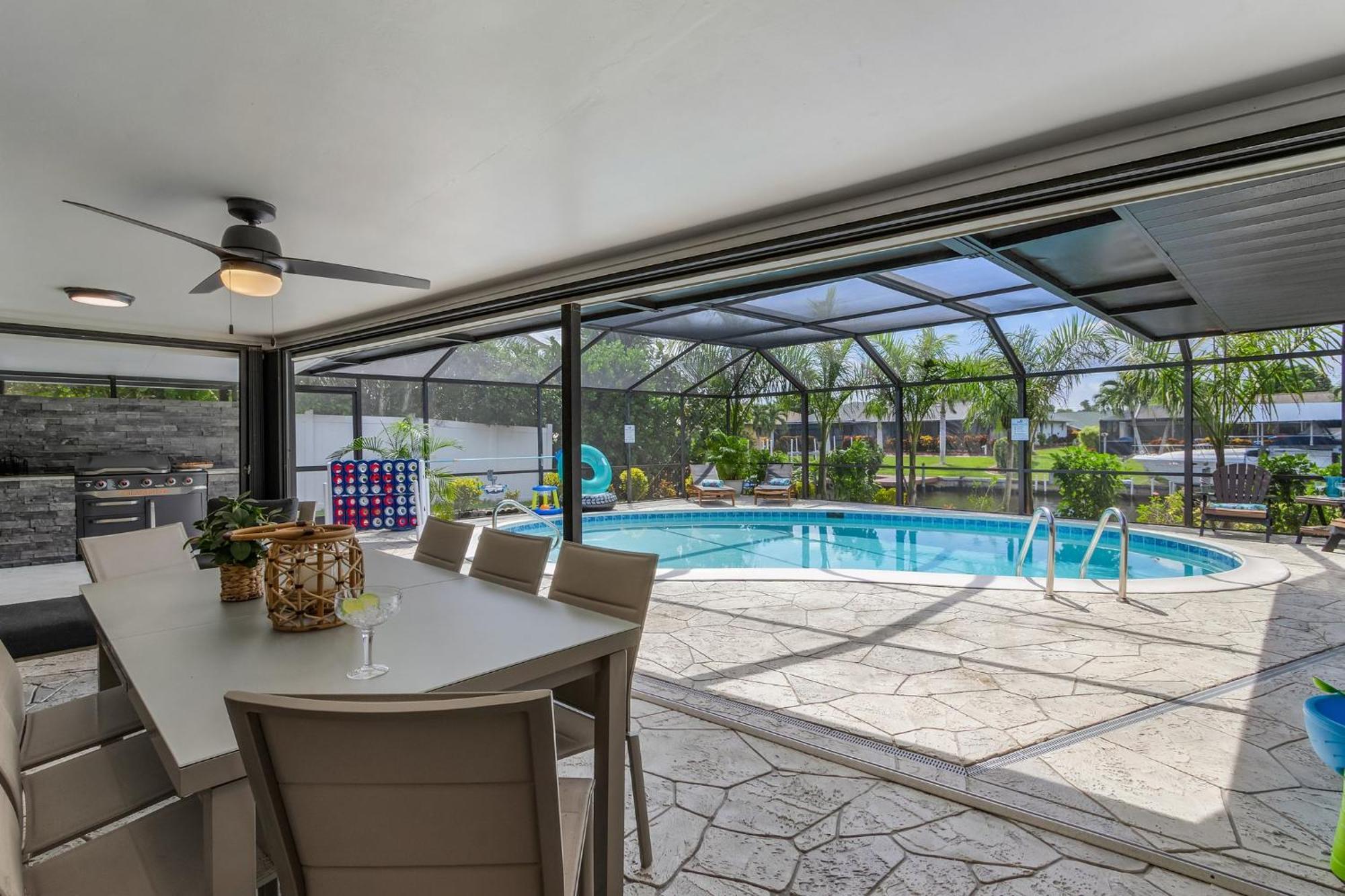 Gulf Access, Kayaks, Heated Pool - Cape By The Ocean - Roelens Villa Cape Coral Luaran gambar