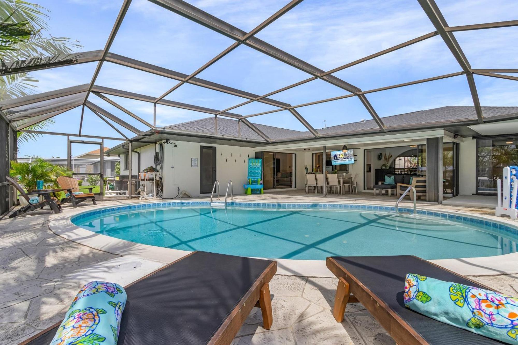 Gulf Access, Kayaks, Heated Pool - Cape By The Ocean - Roelens Villa Cape Coral Luaran gambar